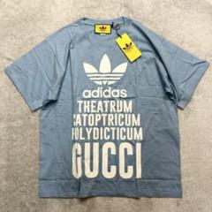 新品 GUCCI Mサイズ adidas コラボ Tシャツ 限定 - メルカリ