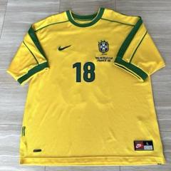 ス*ノ様 98年大会刺繍入り ブラジル代表 ユニフォーム ホーム レオナルド m67207841474_1.jpg?1748263715
