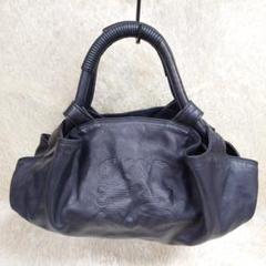 【匿名配送】LOEWE ナッパレザー ナッパアイレ ハンドバッグ アナグラム