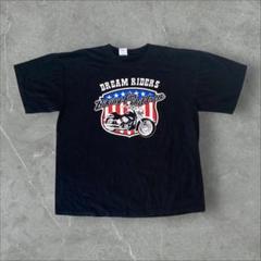 America bike DesignTシャツMessageハーレー企業販促