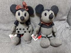 【希少】EDWIN デニム　ディズニー　ミッキー ミニー ぬいぐるみ　50th EDWIN デニム ディズニー ミッキー ミニー ぬいぐるみ タグ付き