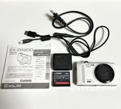美品 CASIO カシオ EX-ZR200 コンデジ 中古品 美品 CASIO EXILIM EX-ZR200 デジカメ 説明書付き - メルカリ
