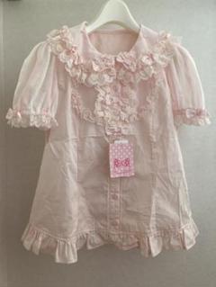 AngelicPretty Fancy Whipブラウス ピンク×シロ 未使用