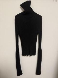 jean paul gaultier ラメニット　袖ロング