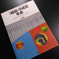 【新訂版】昭和・平成史年表 2009年(平成20年)までの近現代史