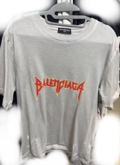 グレー Tシャツ ロゴプリント