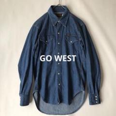【春物】GOWEST ゴーウエスト デニムウエスタンシャツ 2のサムネイル