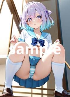 AIイラスト　セクシー　アニメイラスト　ポスター　A4サイズ　No.238