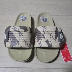 27.0cm Nike オフコート サンダル OliveGrey