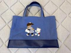 ファミリア familiar ピオヌンナル コラボバッグ 完売品 美品 バッグ pionunnal×familiar コラボ企画第2弾 「City」と「Garden」を