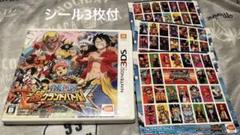 ワンピース超グランドバトル3DS シール3枚付