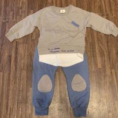 韓国ベビー服　セットアップ　ロンT　パンツ　80