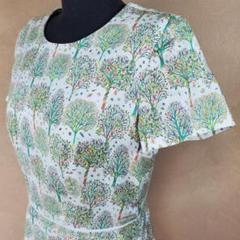 AMACA ×LIBERTY ザ・アーティスツツリー ワンピース リバティ