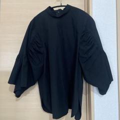 小さいサイズ】線描き刺繍デザインブラウス(ブラウス・シャツ