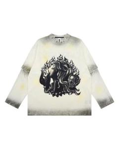 SANKUANZ PRINT GRADIENT RELAXED T