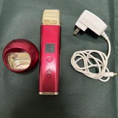 Eclat 美顔器 充電器付き 美顔器 PAD-100 レッド 充電器付き - メルカリ