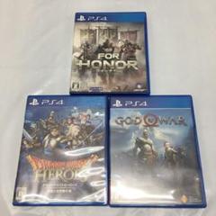 RDQ072C PS4 ソフト まとめ売り 3本セット