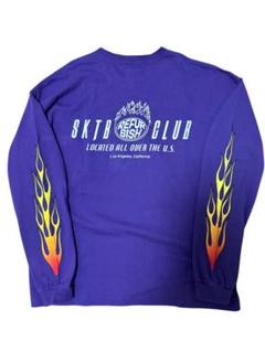 SKTBL CLUB フレイムデザイン長袖カットソー