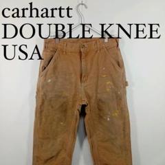 carhartt ダブルニーペインターパンツ　USA製 ブラウン　32x30