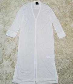 極美品✨完売品 ATON ロングカーディガン 羽織り ホワイト