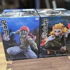 鬼滅の刃 ぬーどるストッパーフィギュア 猗窩座＆煉獄杏寿郎・戦闘Ver.
