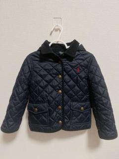 Ralph Laurenキッズ　キルティングジャケット　130/64 黒 2025年最新】ラルフローレン キルティングジャケット キッズの