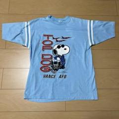 ARTEX スヌーピー フットボール T TOP DOG 米軍 80s USA製