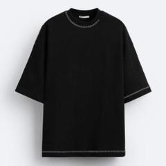 スペイン発送 ZARA コントラストコードスウェットシャツ 最新作 スペイン発送 ZARA トリコットコンビスウェットシャツ 今季新作