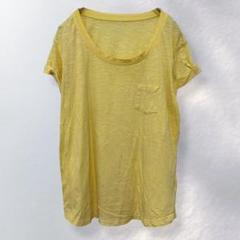 【アナ/ana】Tシャツ 半袖 カットソー フレンチスリーブ 綿 シンプル M