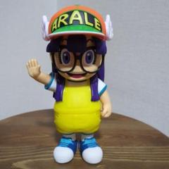 昭和レトロ　ドクタースランプ　アラレちゃん　ソフビ　Dr.スランプ　希少 ラスト一点 早者勝ち Dr スランプアラレちゃん 猫耳アラレちゃん