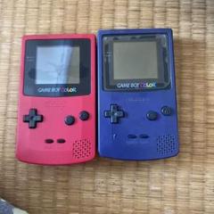 ゲームボーイカラー 本体 レッド ブルーセット