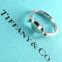 美品】9号 Tiffany ティファニー ビーンズ 豆 リング シルバー
