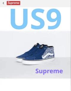Supreme Vans Monogram S Logo 中古 Mid US9