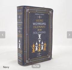 Navy　ハリーポッター　BOOK型ポーチ　ファンタスティックビースト Navy ハリーポッター BOOK型ポーチ ファンタスティックビースト