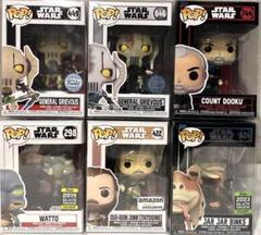 貴重！Funko POP! 　スターウォーズ　限定版コレクション　6体セット 貴重！Funko POP! スターウォーズ 限定版コレクション 6体セット