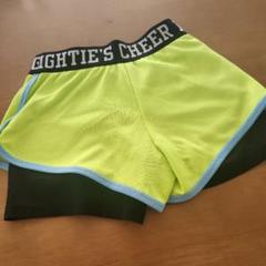 EIGHTIE'S CHEER 蛍光イエロー Size YL チアパン