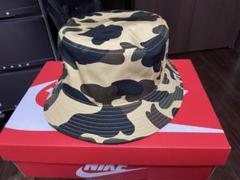 A BATHING APE カモ柄ハット Mサイズ A Bathing Ape Men's Quilted Bucket Hat 2024 FW Model 1ST