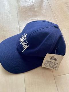 STUSSY ネイビーキャップ STU刺繍入り　ネイビー 2025年最新】Stussy キャップ ネイビーの人気アイテム - メルカリ