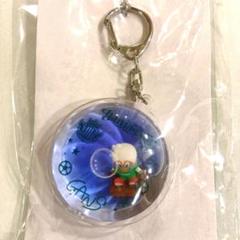 松本山雅 ハッピークジ限定 ガンズくんプカプカドームキーホルダー(青) 非売品