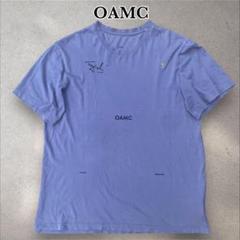 OAMC Printed T-shirt 刺繍 パープル M