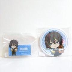 薫る花は凛と咲く×ばくだん焼本舗 【夏沢朔】 缶バッジ&プレートバッジ 2種