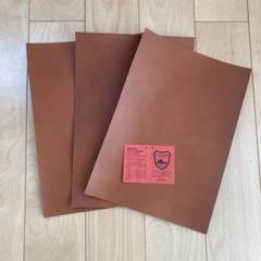栃木レザー　A4 カット売り　3枚