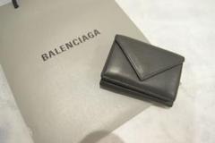 PAPER MINI WALLET NOIR / 三つ折り財布
