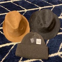 帽子屋 帽子 テンガロン カーボーイ ハット ニット帽 ３点セットのサムネイル