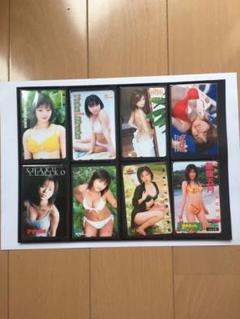 飯窪五月、平田裕香、石川佳奈、釈由美子テレホンカード(合計8枚)