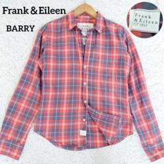フランクアンドアイリーン　BARRY　シワ加工　スキッパーシャツ　チェック