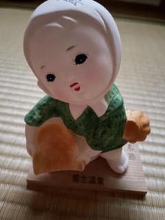 安来節　島根県　ふるさと人形　陶器　置き物