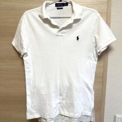 90s Polo Ralph Lauren Cotton Knit Polo Shirt 白 XL ポロ