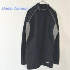 アンダーアーマー　インナー　アンダーシャツ　メタル　ブラック　長袖　Tシャツ　M