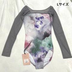 stina 新作 花柄 レオタード Lサイズ stina / type X common sense / Sparkle flower mint / kids / girl